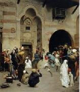 unknow artist, Arab or Arabic people and life. Orientalism oil paintings 176